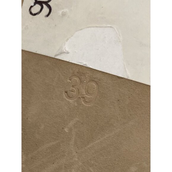 André Beige women's size 8.5 Open-Toe Kitten Heels shoes - Picture 8 of 8